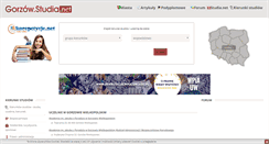 Desktop Screenshot of gorzow.studia.net