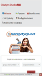 Mobile Screenshot of olsztyn.studia.net