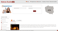 Desktop Screenshot of kielce.studia.net