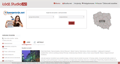 Desktop Screenshot of lodz.studia.net