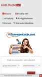 Mobile Screenshot of lodz.studia.net